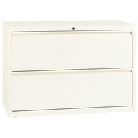 Hirsh Industries 20662 HL10000 Series Cloud Two-Drawer Lateral File Cabinet - 42" x 18 5/8" x 28"