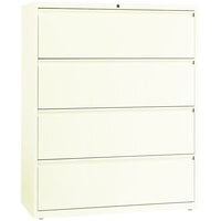 Hirsh Industries 20664 HL10000 Series Cloud Four-Drawer Lateral File Cabinet - 42 inch x 18 5/8 inch x 52 1/2 inch