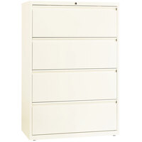 Hirsh Industries 20660 HL10000 Series Cloud Four-Drawer Lateral File Cabinet - 36 inch x 18 5/8 inch x 52 1/2 inch