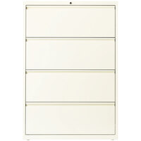Hirsh Industries 20660 HL10000 Series Cloud Four-Drawer Lateral File Cabinet - 36 inch x 18 5/8 inch x 52 1/2 inch