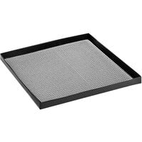 Baker's Mark 13 1/2 inch x 13 1/2 inch Loose Weave Mesh Non-Stick Basket for Rapid Cook Ovens