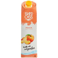 Island Oasis 1 Liter Peach Puree Beverage Mix