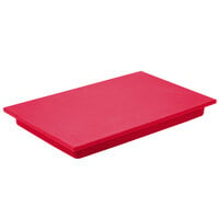 Cambro WCR1220158 Hot Red Full Size Well Cover For CamKiosk and Camcruiser Vending Carts 21 inch x 13 inch x 2 inch