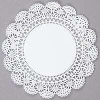 Hoffmaster 500236 8 inch Cambridge Lace Doily - 1000/Case