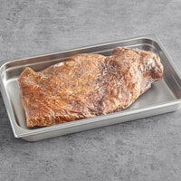 Brookwood Farms 7 lb. Frozen Whole BBQ Beef Brisket - 2/Case