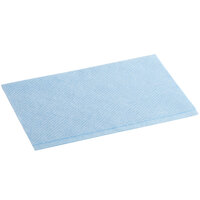 Chicopee 0091 Chix Ultra 13 inch x 21 inch Blue Sanitizer Compatible Medium-Duty Foodservice Towel - 150/Case