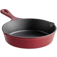 Valor 8" Merlot Enameled Cast Iron Skillet