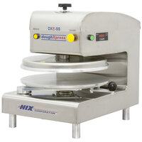 DoughXpress DXE-SS 18 inch Electromechanical Automatic Stainless Steel Heavy Duty Pizza Dough Press - 120V, 1150W