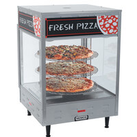Nemco 6451-2 Self-Serve Rotating 3-Tiered Pizza Merchandiser 18" Racks 120V