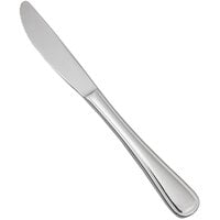 Bon Chef S4618 Ravello 8 1/8 inch 13/0 Stainless Steel Extra Heavy Weight Solid Handle Dessert Knife - 12/Case