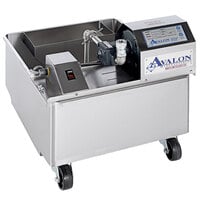 Avalon Manufacturing Oil / Shortening Filter with Stainless Steel Tank and Casters for Avalon 24 inch x 24 inch Fryers
