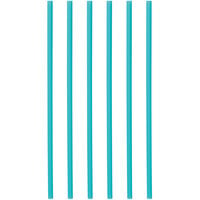 Phade 10 1/4" Giant Blue Wrapped Compostable Straw - 2000/Case