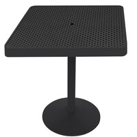 Wabash Valley HA2X71P Hanna Collection 30 inch Square-Perforated Portable Pedestal Table