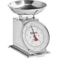Galaxy 10 lb. Mechanical Portion Control Scale with Removable Stainless Steel Bowl
