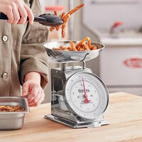 Galaxy 10 lb. Mechanical Portion Control Scale with Removable Stainless Steel Bowl