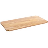 Regency Hardwood Cutting Board Insert for Wire Shelving - 24 inch x 48 inch x 1 inch