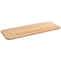 Regency Hardwood Cutting Board Insert for Wire Shelving - 18" x 48" x 1"