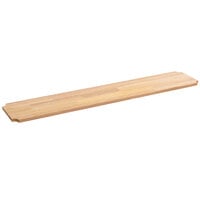 Regency Hardwood Cutting Board Insert for Wire Shelving - 14" x 72" x 1"
