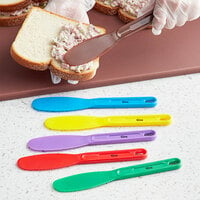 Lamson Sandwich Spreader, Wave Edge, Black POM Handle - KnifeCenter - 39580