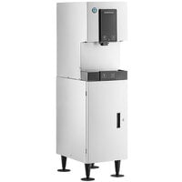 Hoshizaki DCM-271BAH Air Cooled Cubelet Ice Maker and Water Dispenser with SD-271 Stand - 257 lb. Per Day, 10 lb. Storage