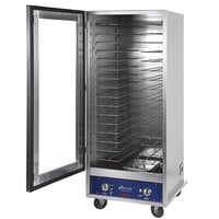 Avalon Manufacturing P34SC-1 Stainless Steel Full Height Clear Door Proofing Cabinet - 120V, 2400W