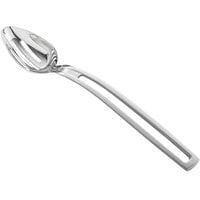 Vollrath 46726 Miramar 1 oz. Stainless Steel Open Handle Slotted Oval Serving Spoon