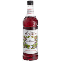 Monin 1 Liter Premium Huckleberry Flavoring / Fruit Syrup