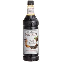 Monin 1 Liter Premium Dark Chocolate Flavoring Syrup