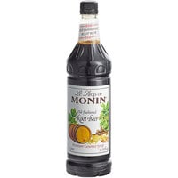 Monin 1 Liter Premium Old Fashioned Root Beer Flavoring Syrup
