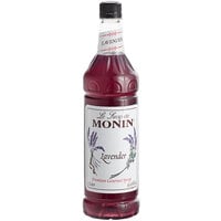 Monin 1 Liter Premium Lavender Flavoring Syrup