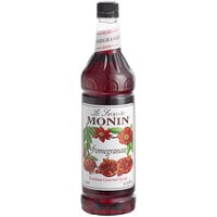 Monin Premium Pomegranate Flavoring / Fruit Syrup 1 Liter