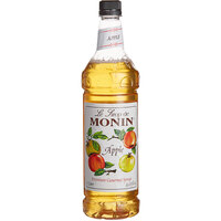 Monin Premium Apple Flavoring / Fruit Syrup 1 Liter