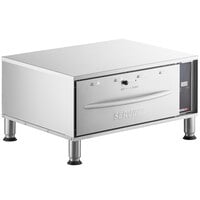 ServIt WDSFS-D1 Single Freestanding Drawer Warmer with Digital Controls - 450W, 120V