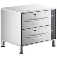 ServIt WDSFS-D2 Double Freestanding Drawer Warmer with Digital Controls - 900W, 120V