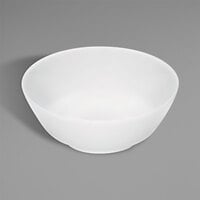 Bauscher by BauscherHepp 463165 Relation Today 16.91 oz. Bright White Round Porcelain Salad Bowl - 24/Case