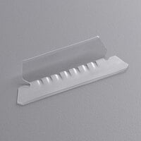 Pendaflex 42 2 inch Clear 1/5 Cut Plastic Insertable Hanging File Folder Tab - 25/Pack