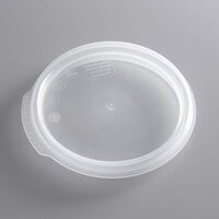 Cambro RFS1SCPP190 1 Qt. Translucent Round Seal Cover for Clear Camwear Containers