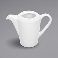 Bauscher by BauscherHepp 464131 Relation Today 10.14 oz. Bright White Porcelain Coffee Pot - 36/Case