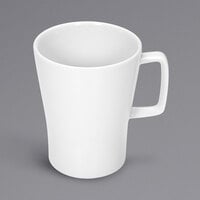 Bauscher by BauscherHepp 445290 Solutions 12.8 oz. Bright White Mug with Handle  - 12/Case