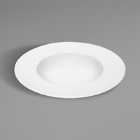 Bauscher by BauscherHepp 460128 Relation Today 11" Bright White Round Wide Rim Porcelain Deep Plate - 12/Case
