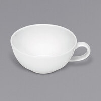 Bauscher by BauscherHepp 465172 Relation Today 7.43 oz. Bright White Tea Cup with Handle  - 12/Case