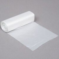 7-10 Gallon 6 Micron 24" x 24" Lavex Janitorial High Density Can Liner / Trash Bag - 1000/Case