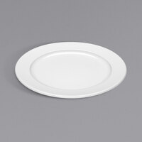Bauscher by BauscherHepp 460023 Relation Today 9 1/16" Bright White Round Wide Rim Porcelain Plate - 24/Case