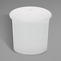 Bauscher by BauscherHepp 464020 Relation Today 2 3/8 inch Bright White Porcelain Pepper Shaker  - 12/Case