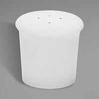 Bauscher by BauscherHepp 464010 Relation Today 2 3/8 inch Bright White Porcelain Salt Shaker  - 12/Case
