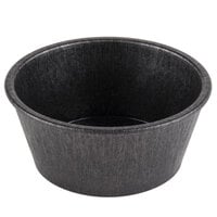 HS Inc. HS1013 4 oz. Charcoal Polyethylene Ramekin - 48/Case