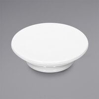 Bauscher by BauscherHepp 444132 Solutions Bright White Porcelain Coffee Pot Lid   - 12/Case