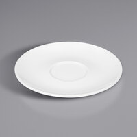 Bauscher by BauscherHepp 466922 Relation Today 5 15/16 inch Bright White Round Porcelain Saucer  - 12/Case