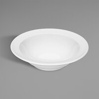 Bauscher by BauscherHepp 463117 Relation Today 6 11/16" Bright White Round Porcelain Bowl - 24/Case