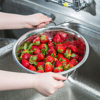 5 Qt. Stainless Steel Colander with Base and Handles